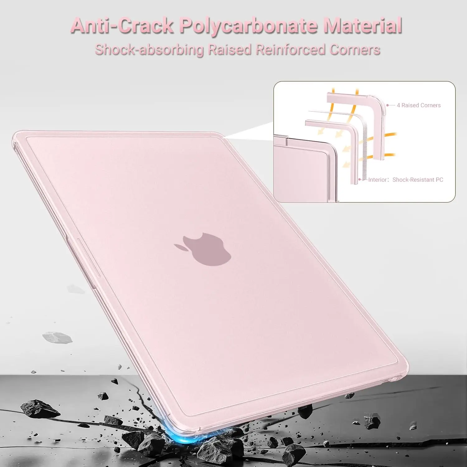 Reinforced Corners Protective Case for 13-Inch Laptops