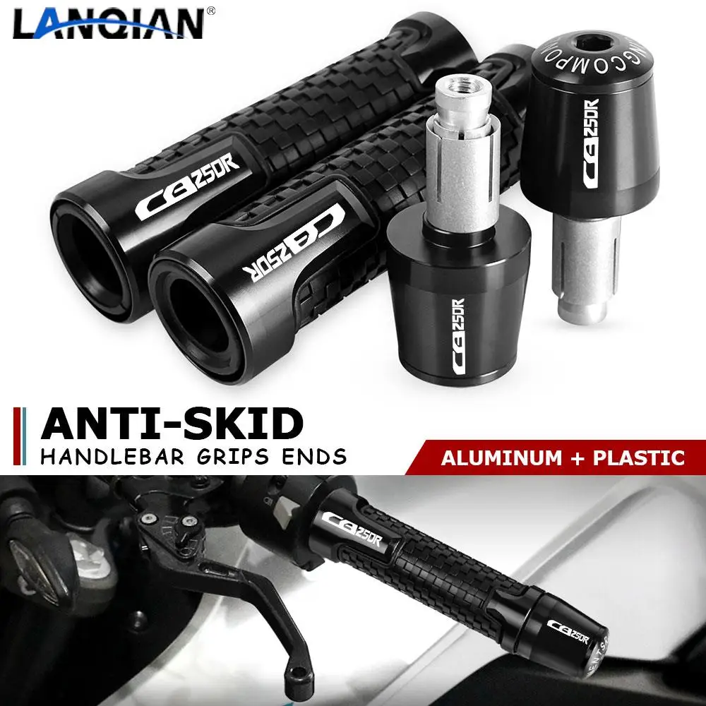 

Motorcycle Accessories 7/8" 22MM Handlebar Hand Grips Handle Bar End Cap plug For HONDA CB250R 300F CB 300R 2018 2019 2020 2021