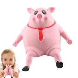Squeeze Pink Pig Fidget Toys Slow Rebound TPR Squishy Piggy Doll Anti 스트레스 해소완구 Stress Relief Toys For Kids Adult