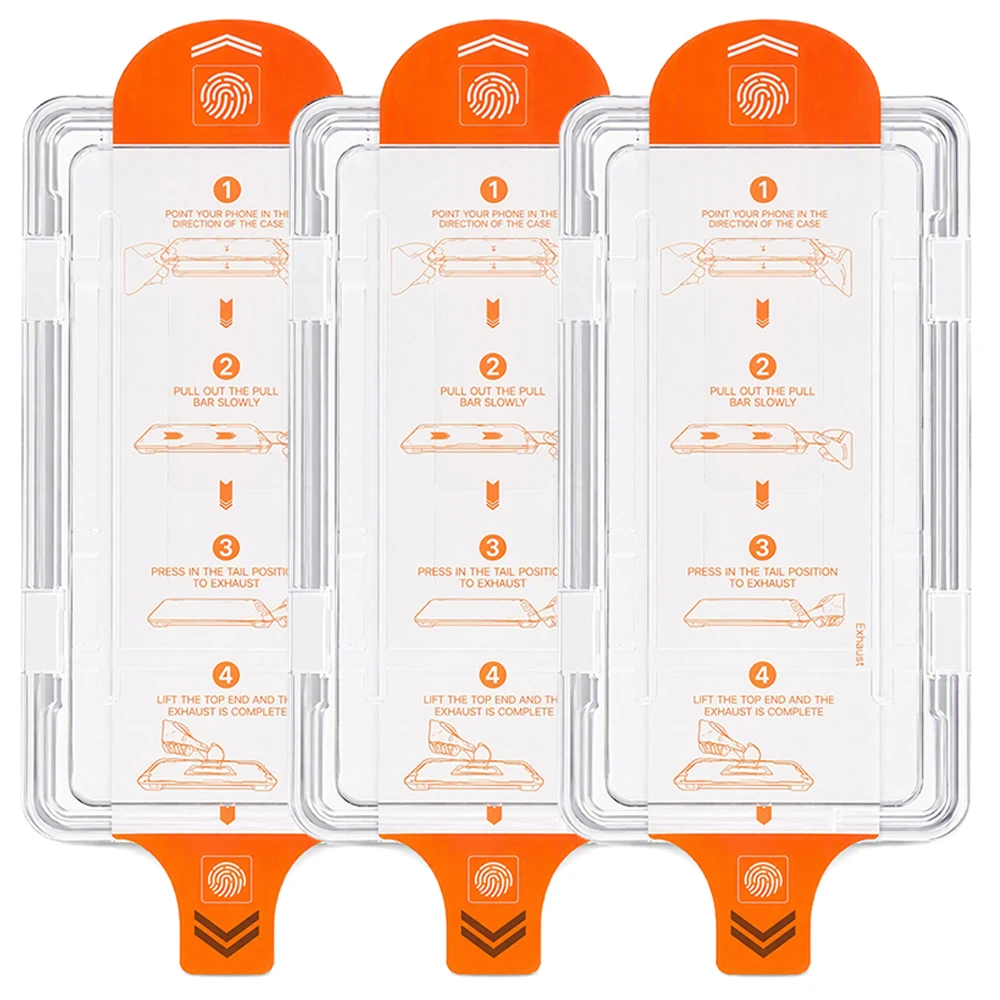 Premium Tempered Glass Screen Protector with Auto Dust Removal & Bubble-Free Installation
