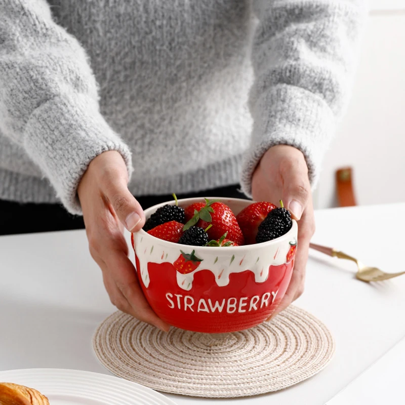 Coffee Ice Cream Pot Cute Design Chocolate Fondue Set Cheese Hot Pot Ceramic Fruit Ice Cream Cup Bowl Furnace Party Cooking Ware