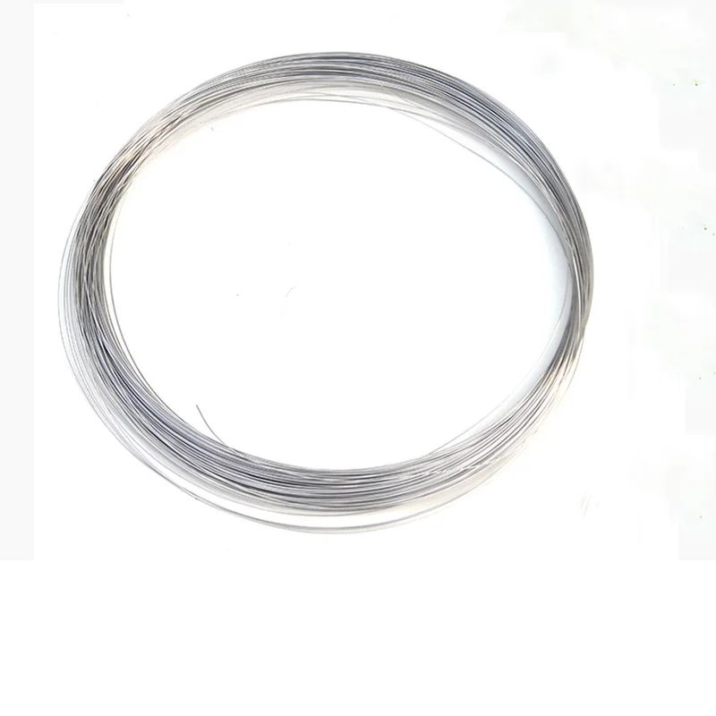 1-10m Standard 304 Stainless Steel Strand Medium Hard fine Wire Soft Single Wire 0.1/0.2/0.3/0.4/0.5/0.6/0.7/0.8/1/1.5/2mm
