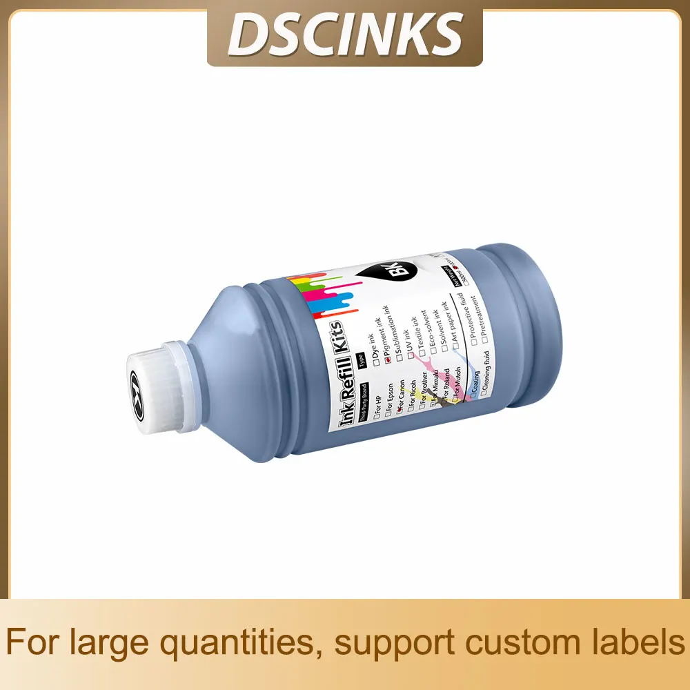 Tinta de Pigmento Universal para Impressora Canon Impermeável Impressora Pfi120 Pfi320 Pfi-1700 706 701 702 703 707 Pro-1000 Pfi206 306 1000ml - Imagem 6