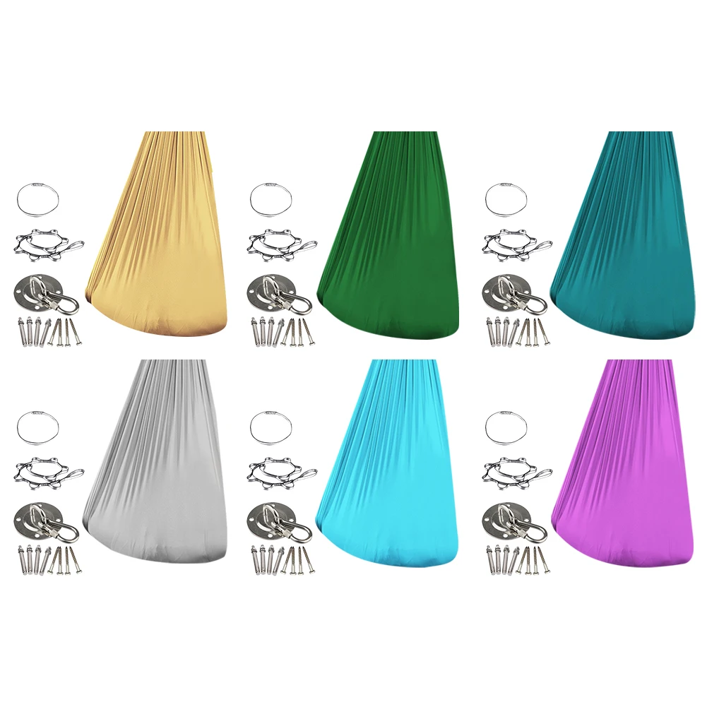 Sensory Swing Elastic Indoor and Outdoor Therapy Cuddle Swing Healing & Relaxing Cuddle Sensory for Autism Aspergers ADHD