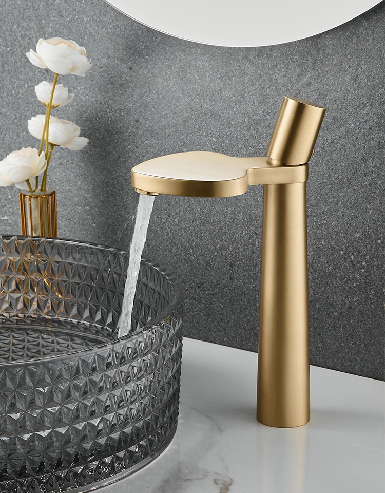 Modern Brass Faucet Basin Mixer Sink Faucet Washbasin Water Tap