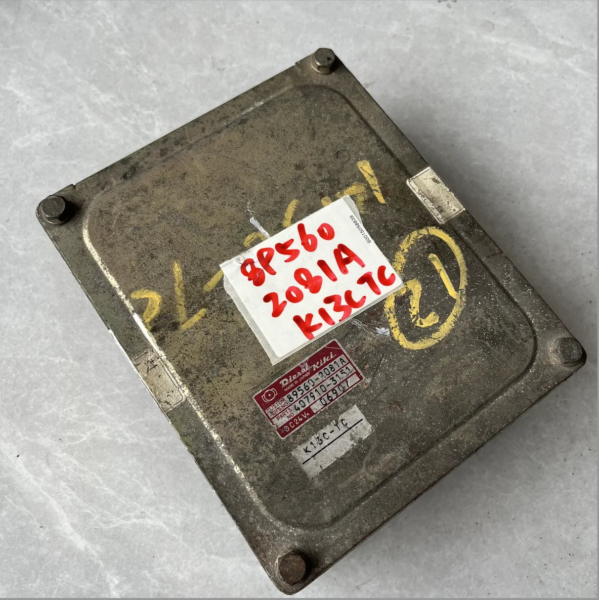 HINO PROFIA 트럭 K13C K13CTC 엔진 ECU ECM CONT 유닛/89560-2081A/895602081A / 407910-3151 / 4079103151