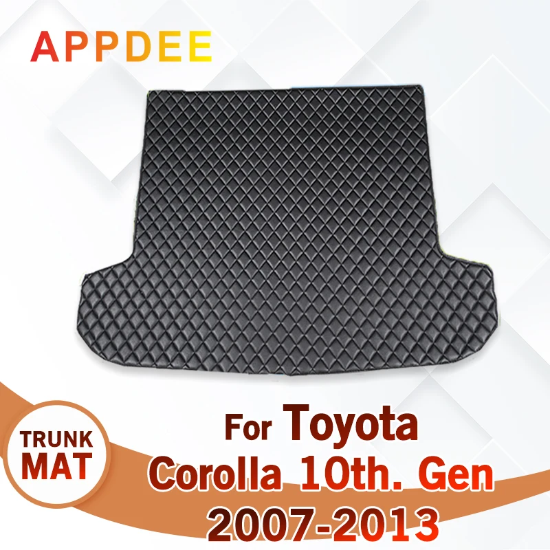 

Car Trunk Mat For Toyota Corolla Non-hybrid 2007 2008 2009 2010 2011 2012 2013 Custom Car Accessories Auto Interior Decoration