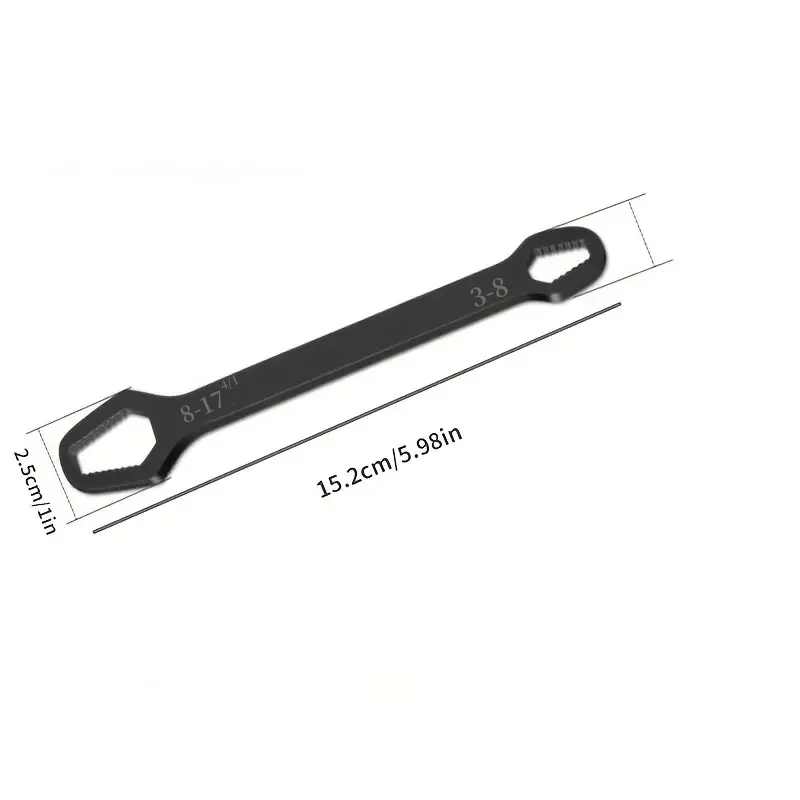 Fangda 1pc Universal Double-Head Torx Wrench Adjustable Hand Tool