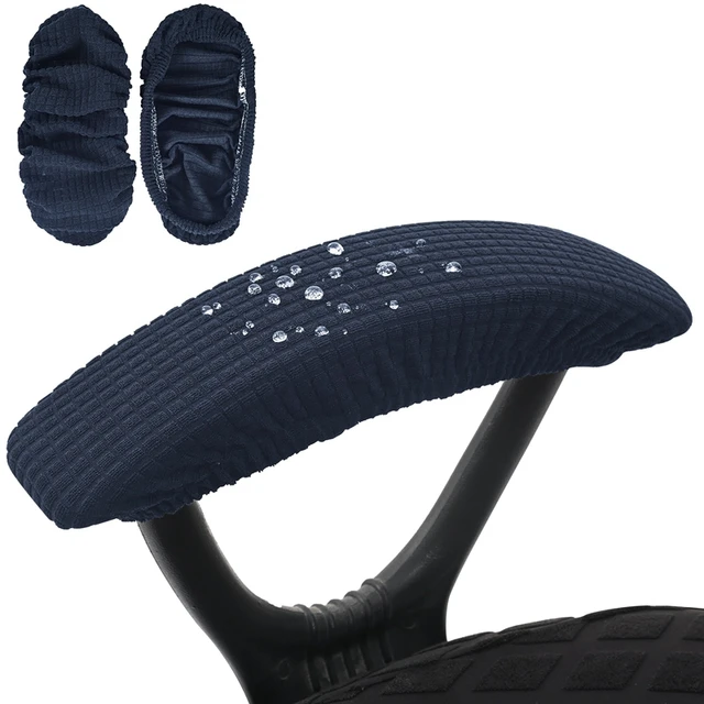 1 Pár, Szilárd Színű Szék, Kartámasz Fedele Elasztikus Csúszós Porfedő Szék Könyök Kar Mosható Iroda Számítógép Borítás 의자 커버 - Image 2