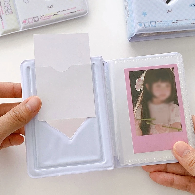 Kpop Photo Album Mini 3 Inch Album Photo Photocard Holder Idol Binder Card Holder Card Collect Book Picture Protector 포토카드 photo album