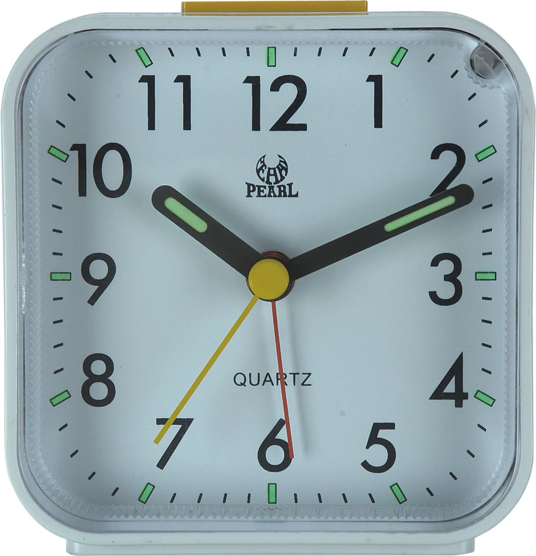 Luminous Silent Desk Alarm Clock with Light Snooze for Heavy Sleepers and Office Use