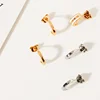 Exquisite high-end stainless steel semi-circular oil droplet DW earrings, a gift for girlfriends 3