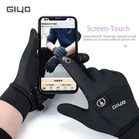 GIYO S-13 Winter Cycling Gloves Touch Screen Anti-slip Windproof Thermal Warm Gloves Men Women Outdoor Sports Full Finger Glove 2