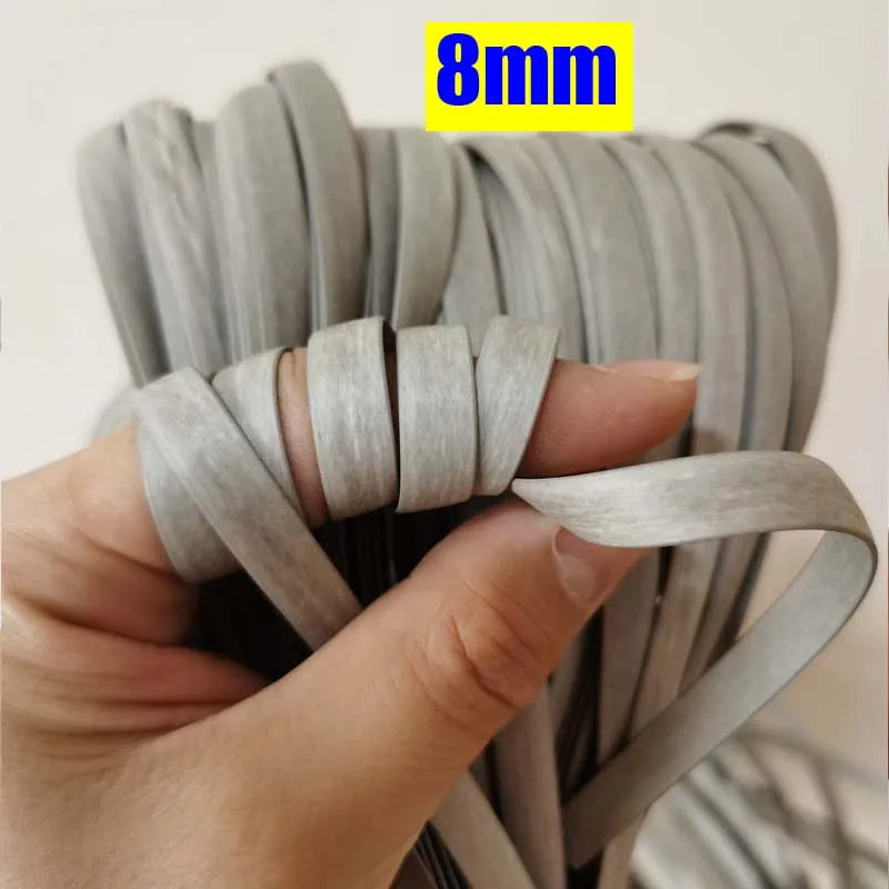 Rattan Cane Weaving Material Rattan Weaving Material 10 Meters Plastic Rattan Material For Weave Round/Flat PE Synthetic Cane Rope For Knit Repair Chair Basket Table Sofa Diy Crafts