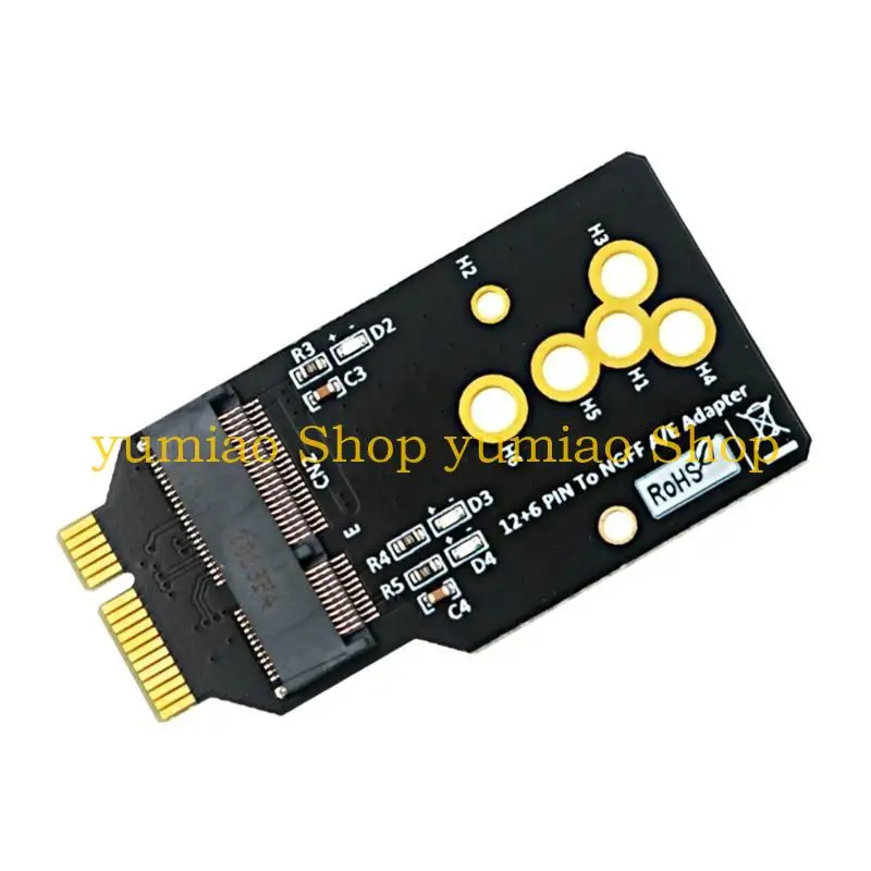 AX200과 함께 사용하는 데스크탑 마더보드용 587B WIFI6 모듈-12+6 핀 어댑터 보드
