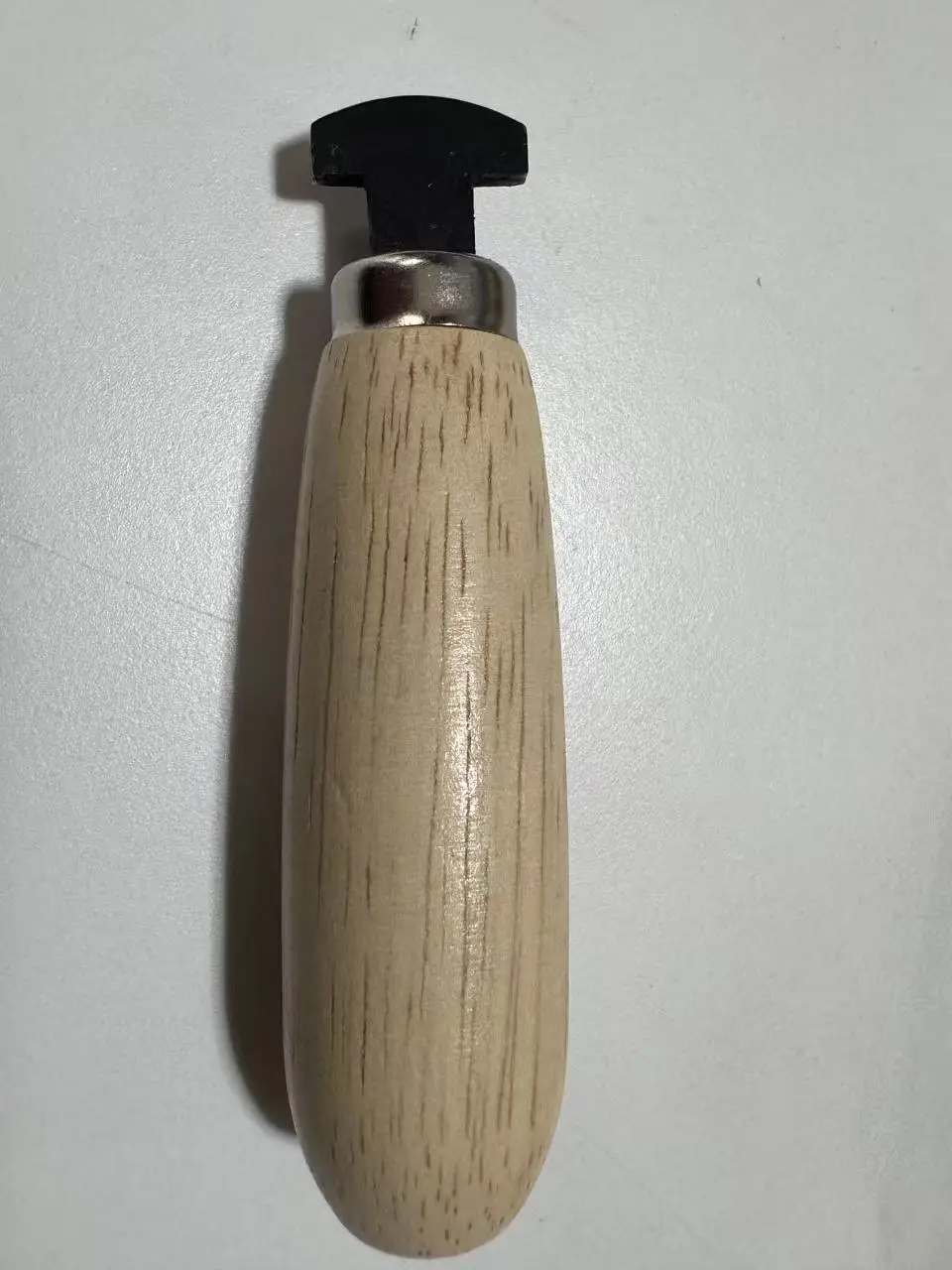 Jewelry Bezel Set Diamond Gemstone Pusher Tool with Wooden Handle