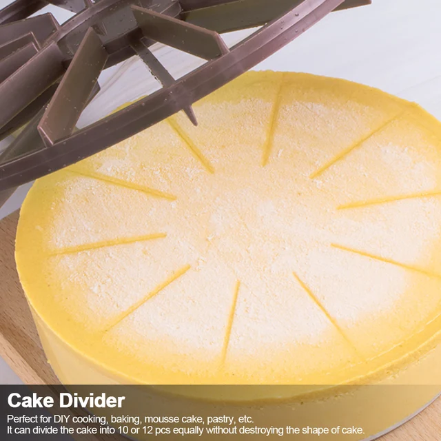 Equal Portion Marker Bread Divider Household Round 10/12 Piece Bread Cake Divider Equal Portion Cutter  Marker Baking Tool 3