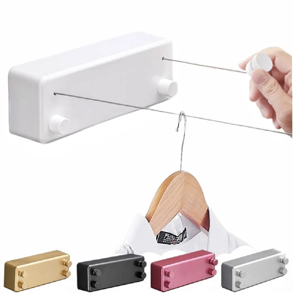 4-2-m-Retractable-Clothesline-Single-Double-Stainless-Steel-Wire-Rope ...