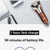 FLYCO High Quality Electric Shaver Waterproof Fast Charging Men's Shaver Electric Razor Beard Shaving Trimmer Machine FS379 4