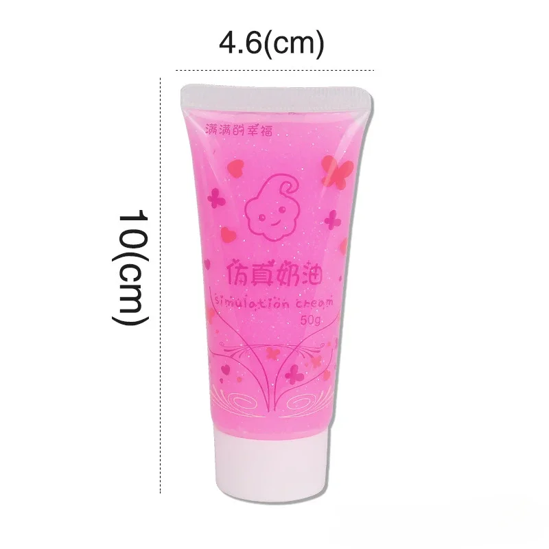 Waterbased Adhesive Crystal Glitter Powder Cream for DIY Crafts