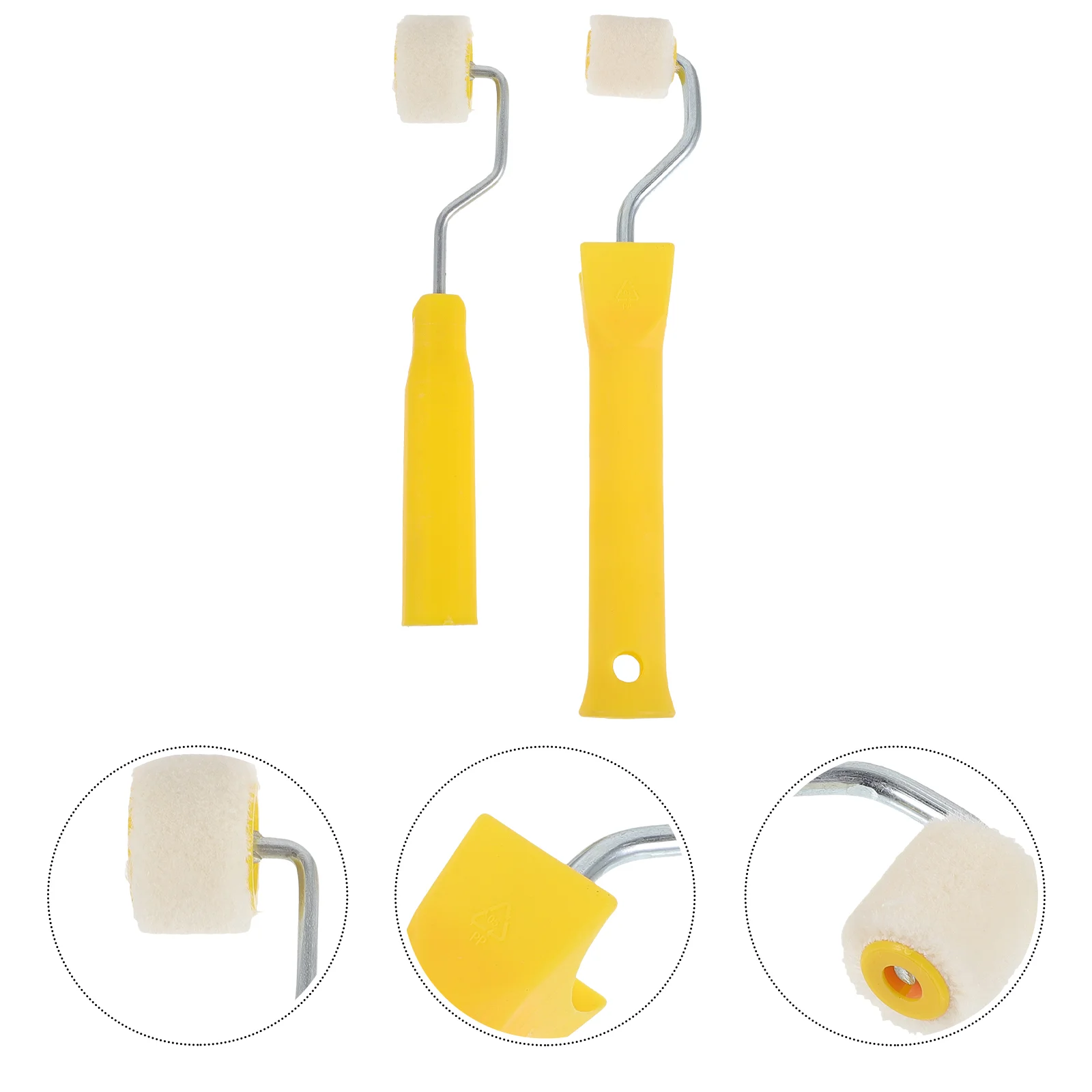 

Roller Brush Small Paint Painting Supplies for Kits DIY Convenient Miniature Oil