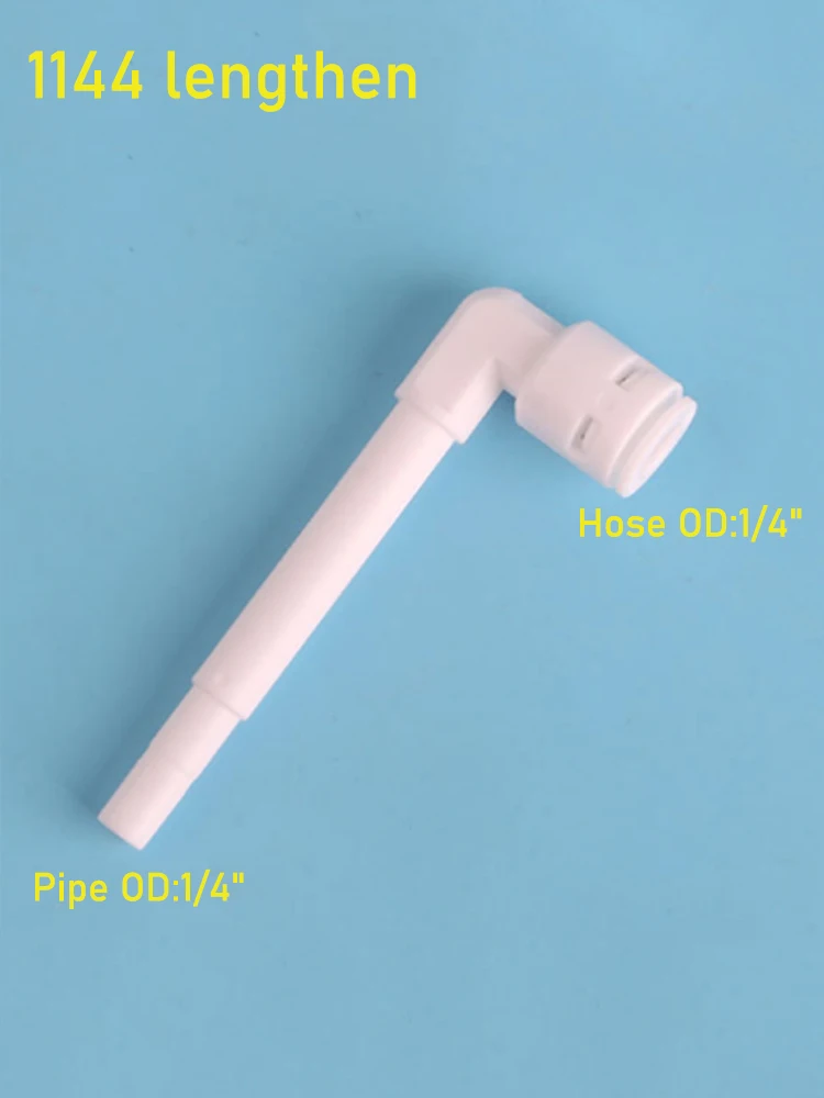 Malida Gomito A Innesto Rapido Per Tubo, 3/8 OD X 1/4 Stem, Raccordo Push-to-Connect Per Sistema RODI E Acqua, 90°