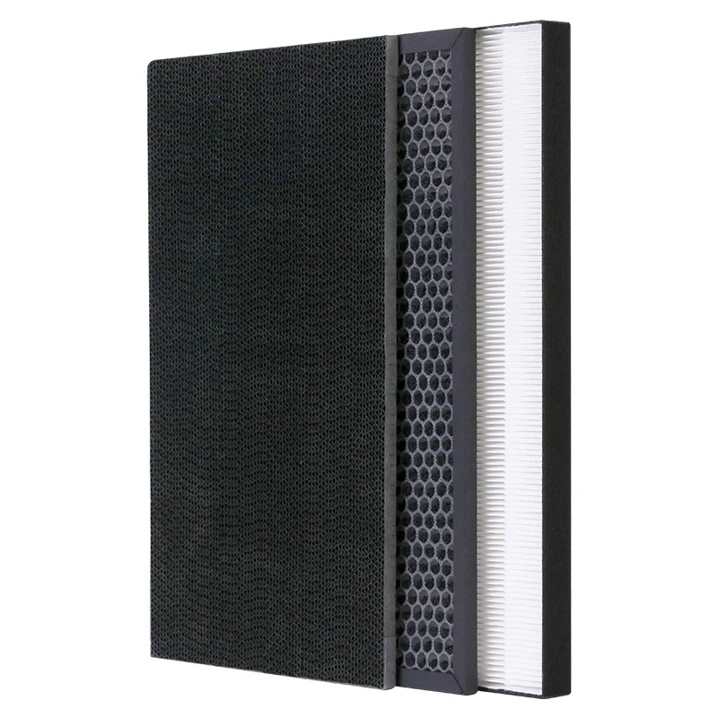 HEPA Filter And Activated Carbon Filter Set Accessories For Sharp KC-CG60-S KC-CG60-T KC-CG605-T Air Purifier Parts