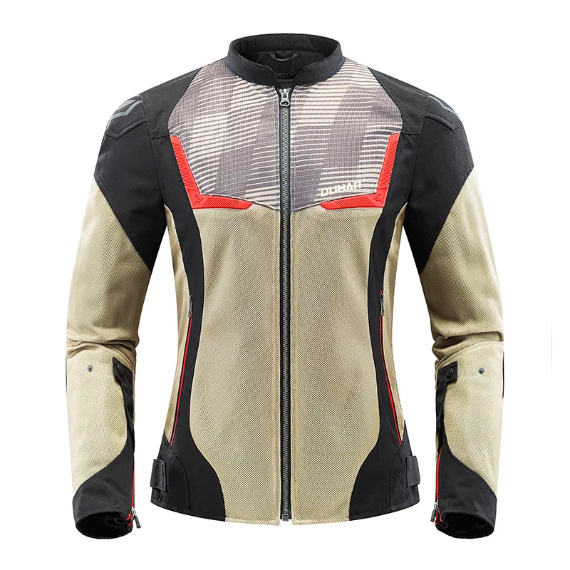 

DUHAN Motorcycle jacket Breathable Women's Motorcycle Jacket CE Certification Anti-fall Summer Motorcycle Jackets Wear Resistant