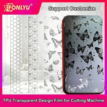 Pellicole Protettive 3D Trasparenti in TPU FONLYU con Adesivi per Cover Posteriore del Telefono per Macchina Plotter Hydrogel Personalizzabile