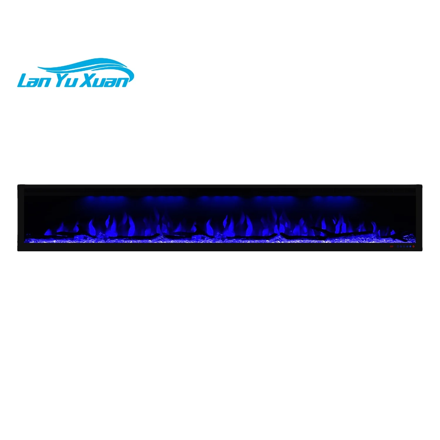 

Luxstar Media Electric Fireplace Heaters, 95IN Household Slimline Fireplace 1.5kw Remote Control Decor LED Flame