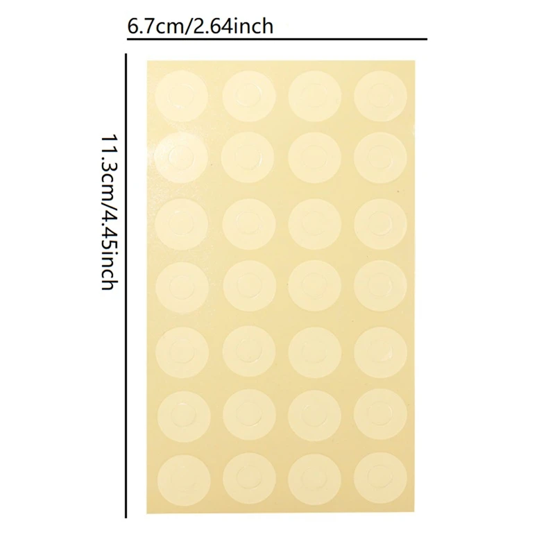4 Sheets Loose-leaf Hole Repair Subsidy Punch Reinforcements Protectors Paper Rings Binder Labels Reinforcers Stickers