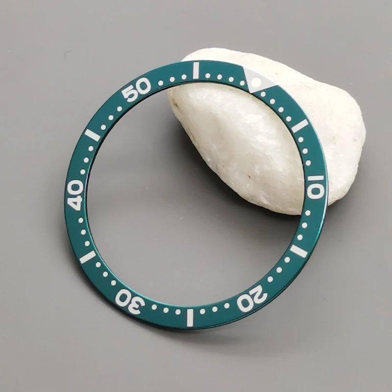 Aluminium Fashion Flat Watch Bezel Insert