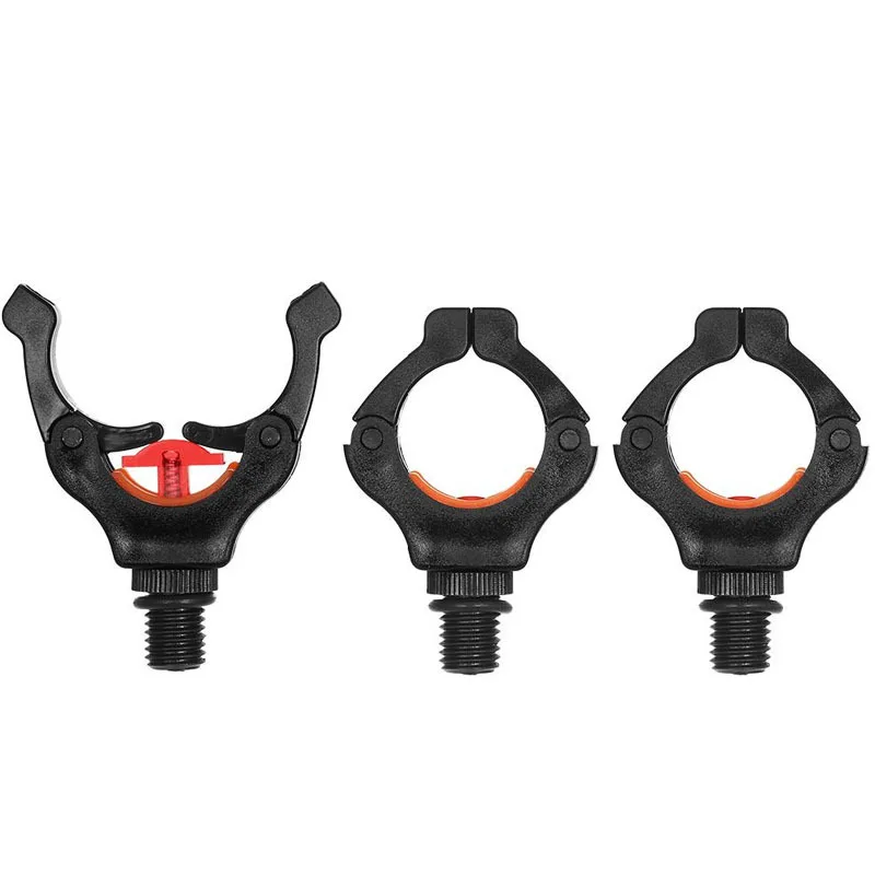 

Аксессуары для рыбалки на европейском складе, черный нейлоновый пластиковый зажим для удочки, магнитный кронштейн, головка для удочки, вилка, Аксессуары для морской удочки