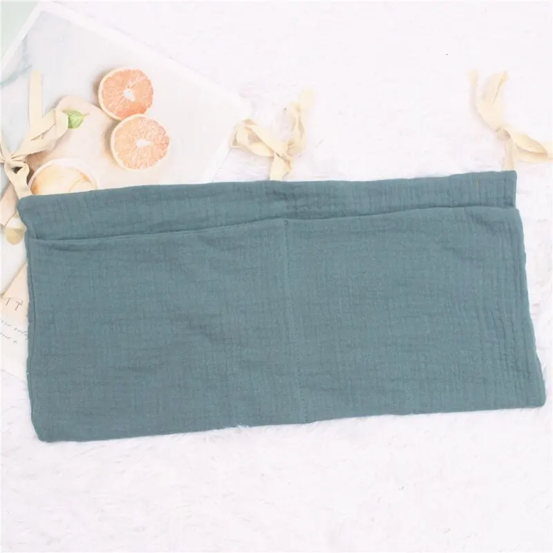 Portable Baby Crib Storage Bag Multifunctional Bed Headboard Organizer Kids Bedding Diaper Bag 1Pc