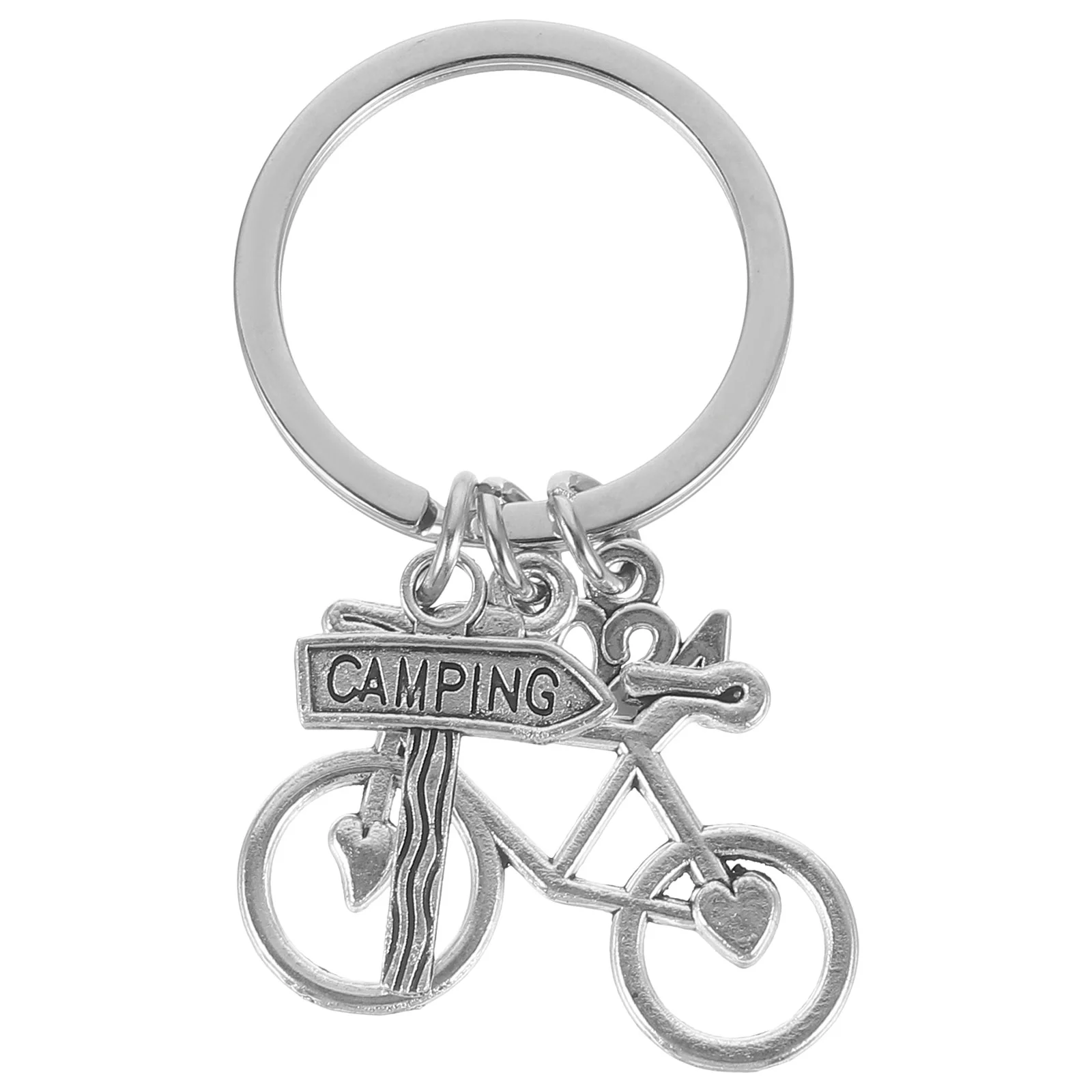 

Travel Keychain Purse Bicycle Pendant Camping Fob Lucky Handbag Bike Zinc Alloy Backpack