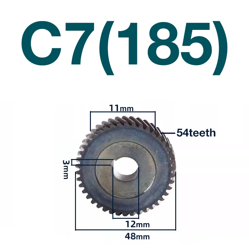 Gear Parts for Hitachi C7 185 Circular Saw Power Tools Gears 7teeth Rotors Accessories Replacements magazines accessories replacements for meite st64a t64 starter nail pusher magazines