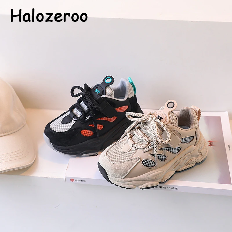 

New Kids Sport Sneakers Baby Girls Running Shoes Children Brand Chunky Sneakers Boys Casual Sneakers Platform Trainers Spring