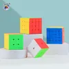 SENGSO Speed Cube 3x3 Legend Series Stickerless Magic Cube Profession Puzzle High Quality Kid's Fidget Toys 4