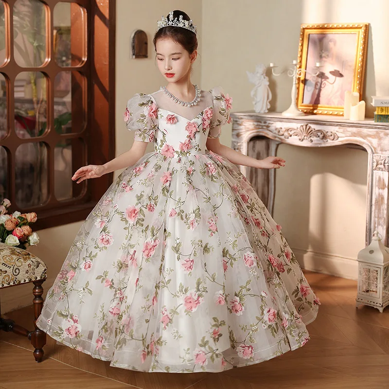 aliexpress princess dress Princess Dress Prinsessenjurk Aliexpress Girls Long Sleeved Princess Dress  Childeren Elegant Fashion