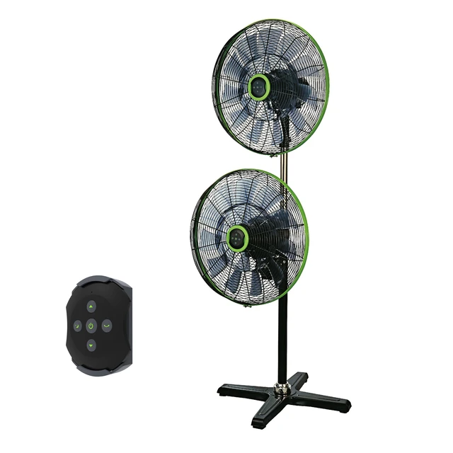 Low Noise Powerful Factory Manufacturer Oem Fan Double Head 18 Inch Industrial Stand Fan Tool Parts - AliExpress