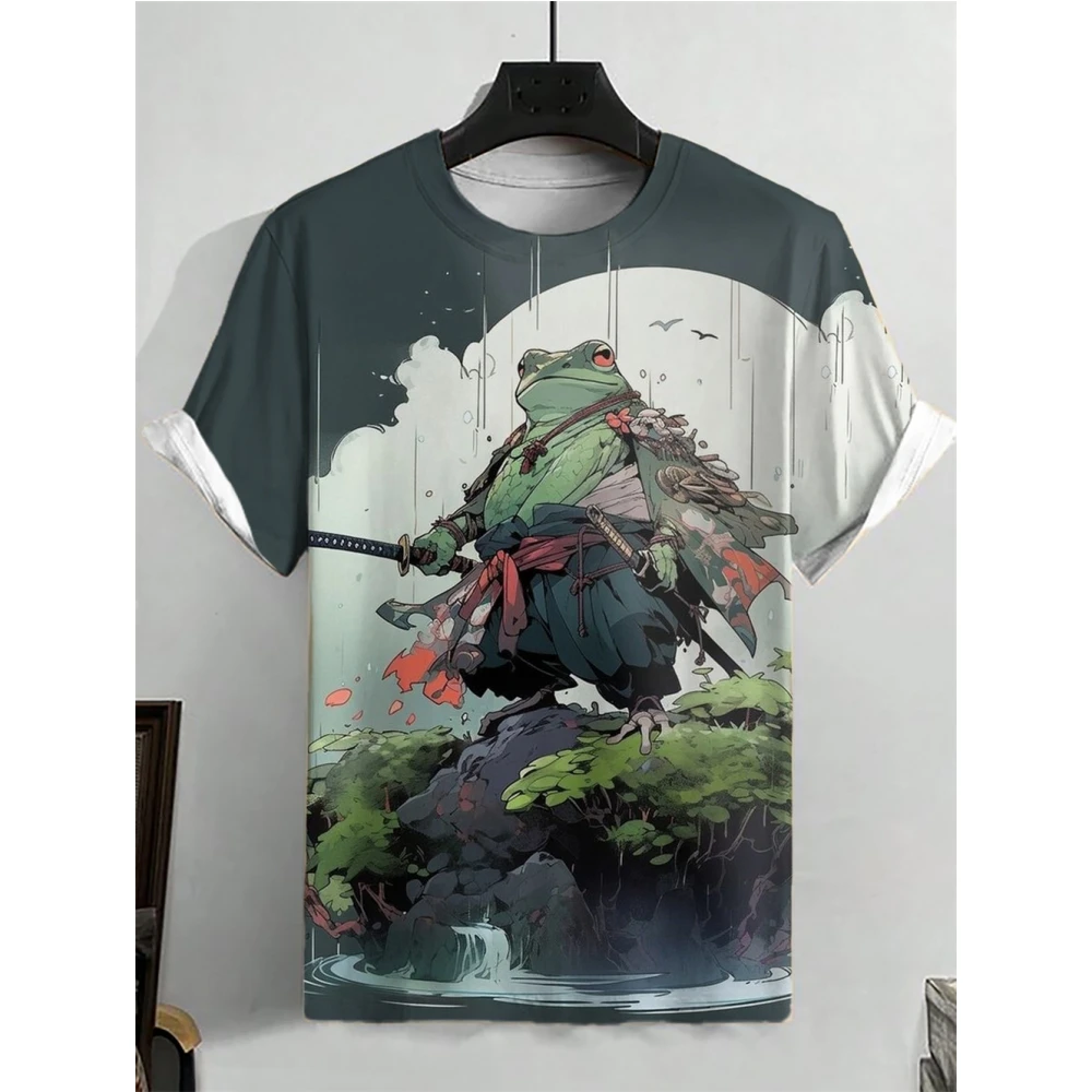 

Men's T-Shirt Casual Fashion 3d Print Short Sleeved Summer Retro T-Shirt For Men Clothing Street Breathable T Shirt Top Tee