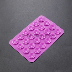 Enhanced Silicone Suction Cup Set - Versatile and Durable for Mobile Devices and Accessories (Roseo)