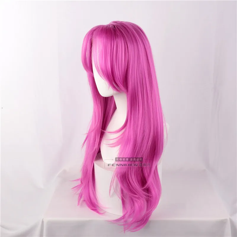 ZUKKY Peruca cosplay, peruca Fate Grand Ordem, peruca Astolfo, cabelo longo  feminino rosa flor de cerejeira duplo trançado com touca de peruca, para  Halloween, festa, carnaval, vida noturna, shows, casamentos