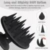Silicone Shampoo Brush Hair Scalp Massager, Long & Stiff Spikes for Long, Curly, Thick Hair, Head Scrubber Scalp Exfoliator 4