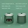 1L Automatic Stew Pot Spill proof Healthy Stew Cup Keep warm Multifunctional Food Steamer Ceramic Liner Soup Porridge Braised EU 4