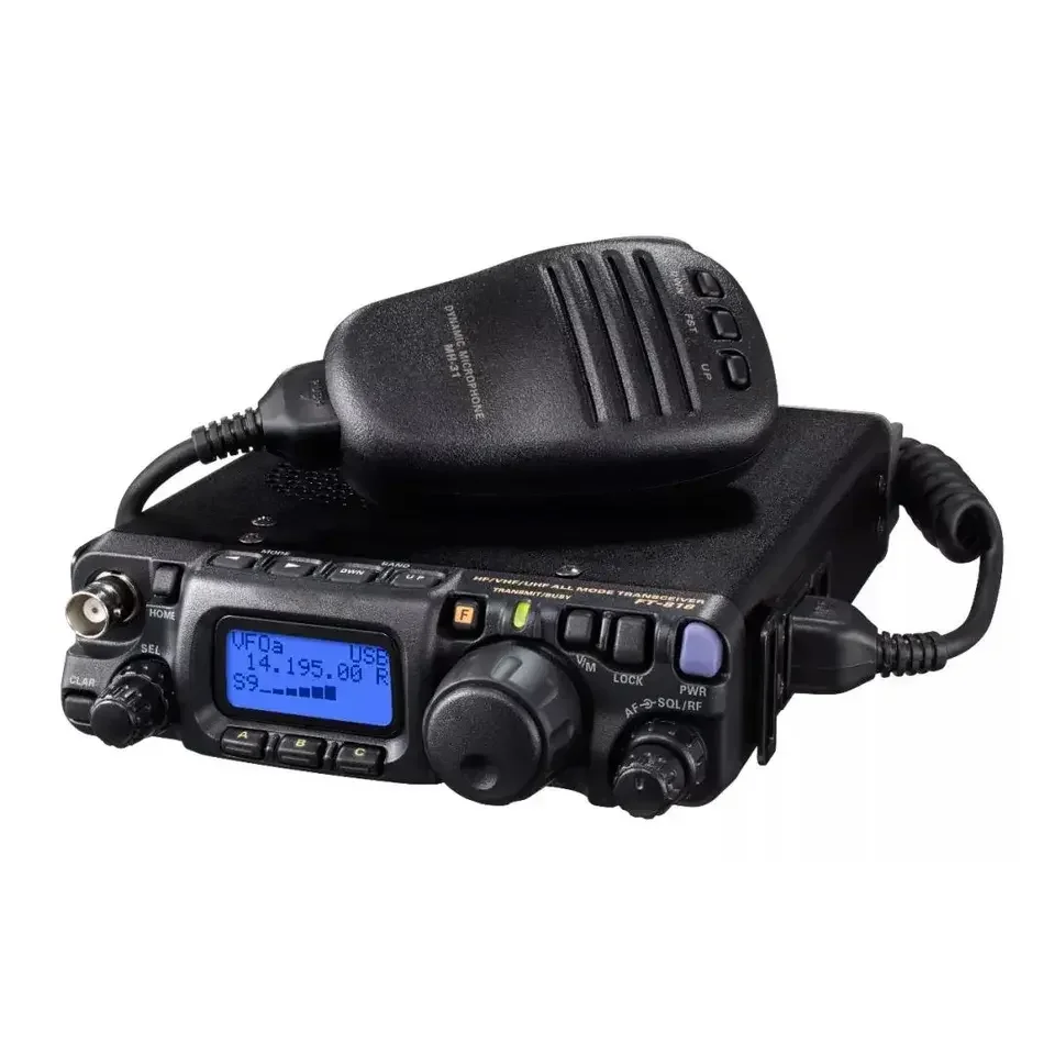 long range walkie-talkie 100W HF VHF UHF mobile transceiver walkie talkie ft FT-857D 857 T ft 818 for mobile Car radio 100 km