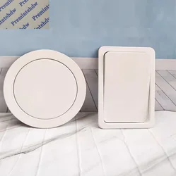 1Piece White Lacquer Stainless Steel Rectangle Round Square Flip Swing Top Trash Lid Kitchen Bath Worktop
