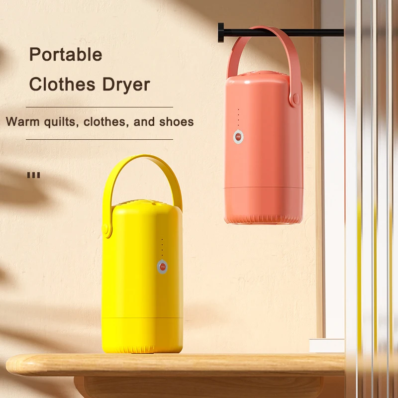 Home Travel Foldable Hot Air Heat Laundry Fast Drying Machine Smart Mini Portable Electric Clothes Dryer