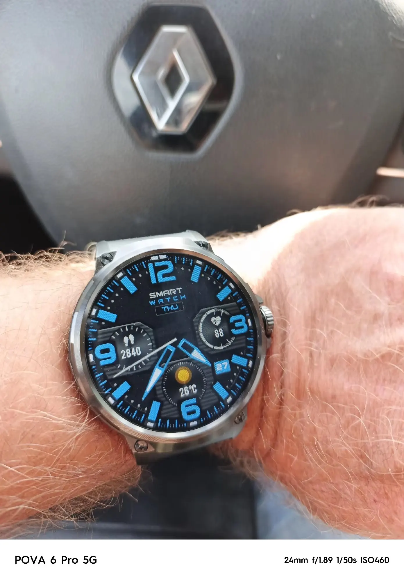 💥First Order Discount-Only S$ 9.9💥New 710 Mah Big Battery 1.85Inch Ultra HD Display GPS Sport Track Smart Watch photo review