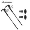 BSWolf 2pcs/lot Outdoor Anti Shock Nordic Walking Sticks Ultra-light Telescopic Trekking Hiking Poles 1